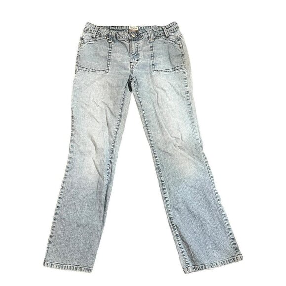 No Boundaries Lightwash Side Pocket Denim Pants - Picture 3 of 4
